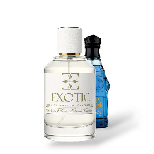 BRAZILIAN AMBER, DUPE de blue jeans VERSACE