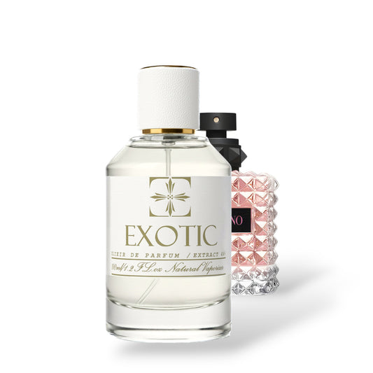 NERO ROSE, inspired by Donna Born in Roma Valentino