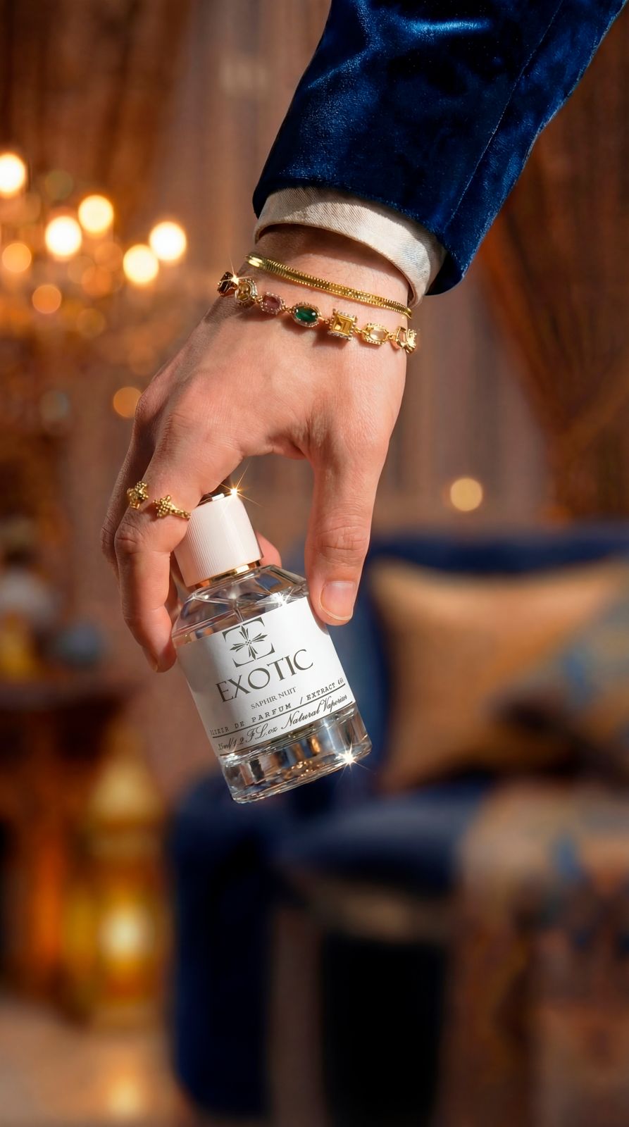 SAPHIR NUIT, DUPE de Amber Wood Ajmal