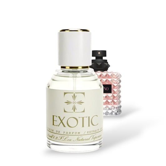 NERO ROSE, inspired by Donna Born in Roma Valentino