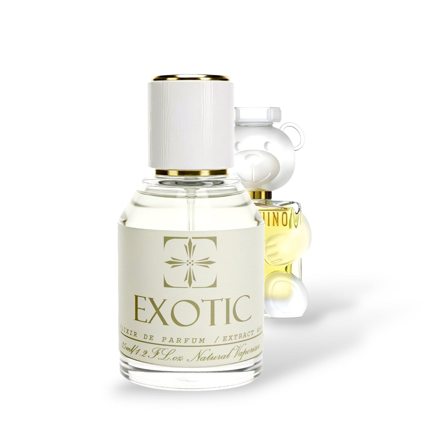 WHITE ROSE, DUPE de toy 2 MOSCHINO